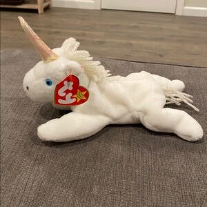 TY Beanie Baby - Mystic the Unicorn - NWT!! vintage toys toy plush stuffed